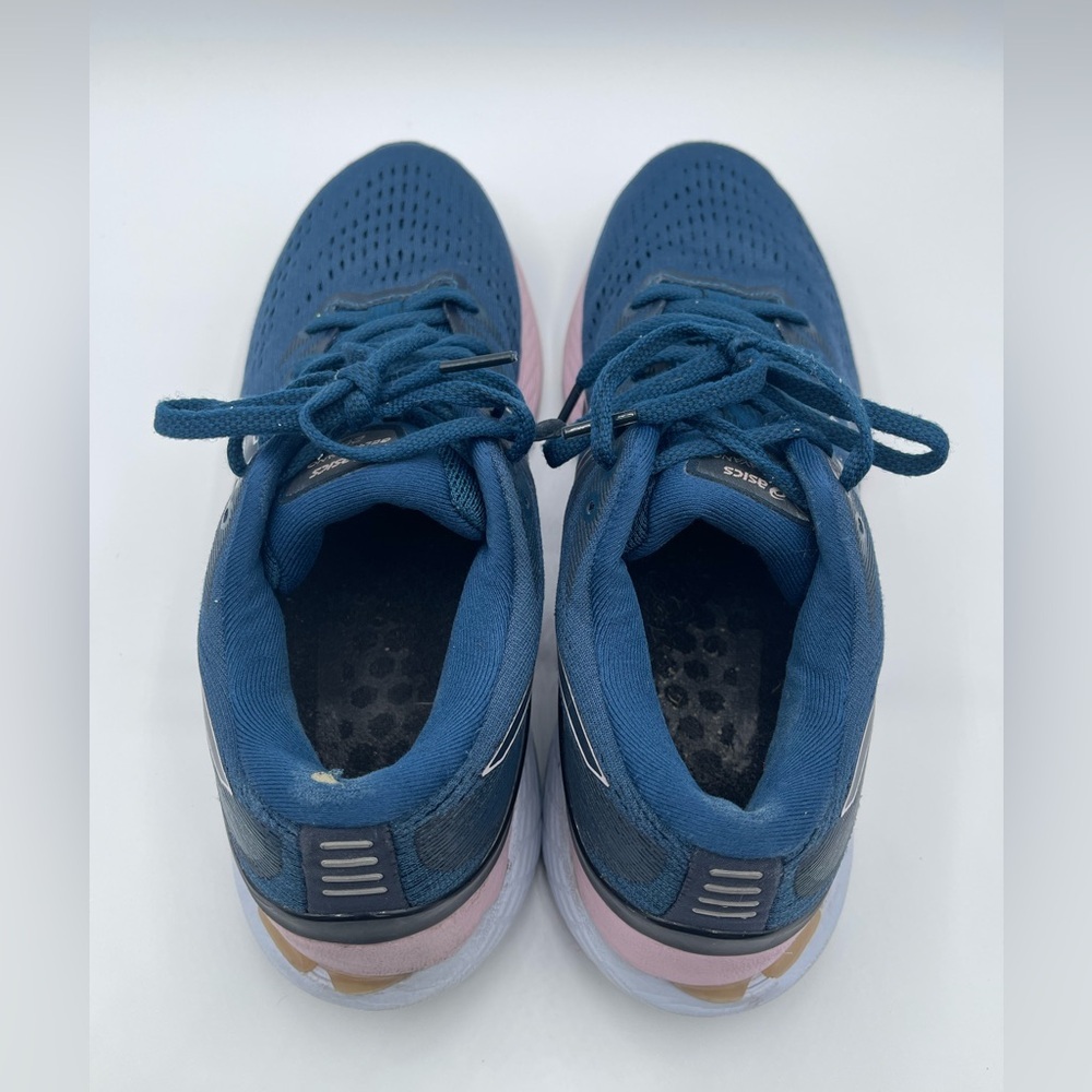 Asics Gel Kayano 28 Running Shoes Training Sneakers Womens Size 8.5 M Mako Blue - Picture 4 of 9
